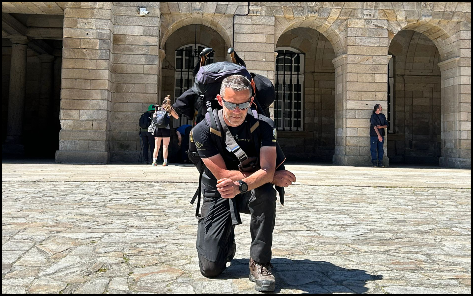 Charity-Hiker Sven